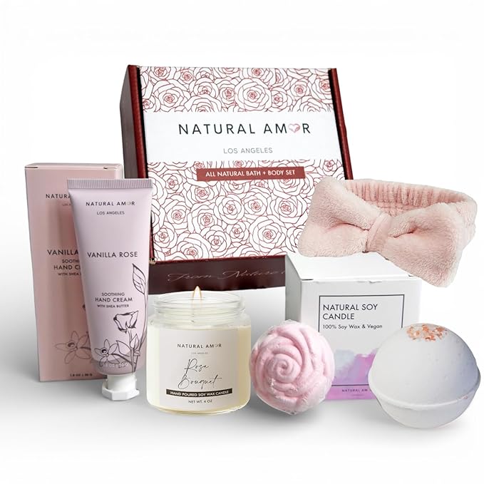 Natural Amor Relaxation Spa Gift Set by NATURALAMORLOSANGELES