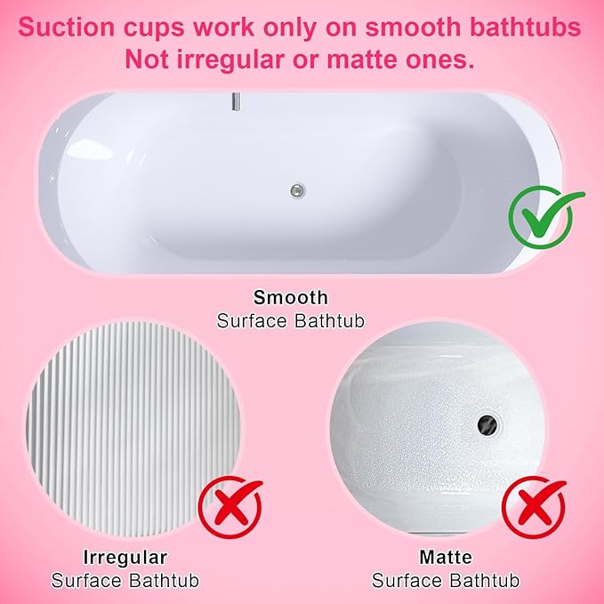 Flgocexs Bubble Bath Mat, Full Body Waterproof Spa Mat - Image 3