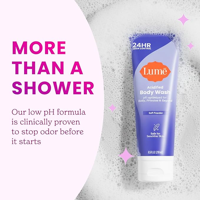 Lume Acidified Body Wash for 24 Hour Odor Control - Image 5