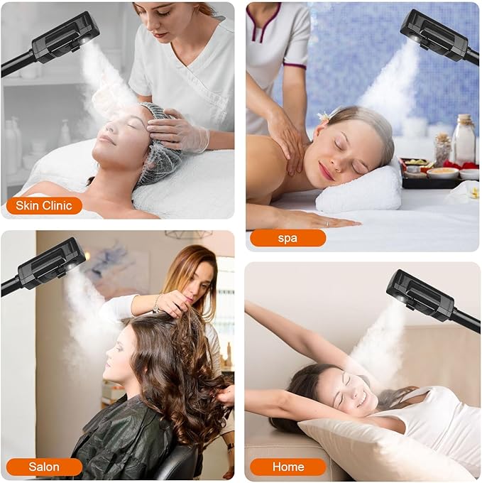 Professional Facial Steamer, Esthetician Steamer Hot Mist Face Steamer - Image 7