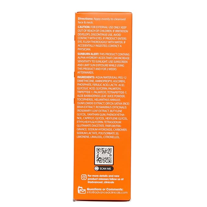 Advanced Clinicals Brightening Vitamin C Serum - Image 9