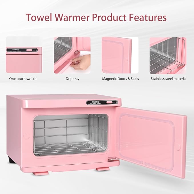 Hot Towel Warmer Cabinet 8L, Facial & Spa Towel Warmer Auto Reheat - Image 4