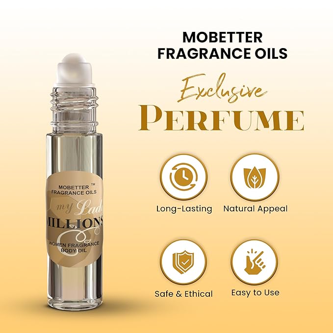 MOBETTER FRAGRANCE OILS My Lady Millions Women Perfume Body Oil - Image 2