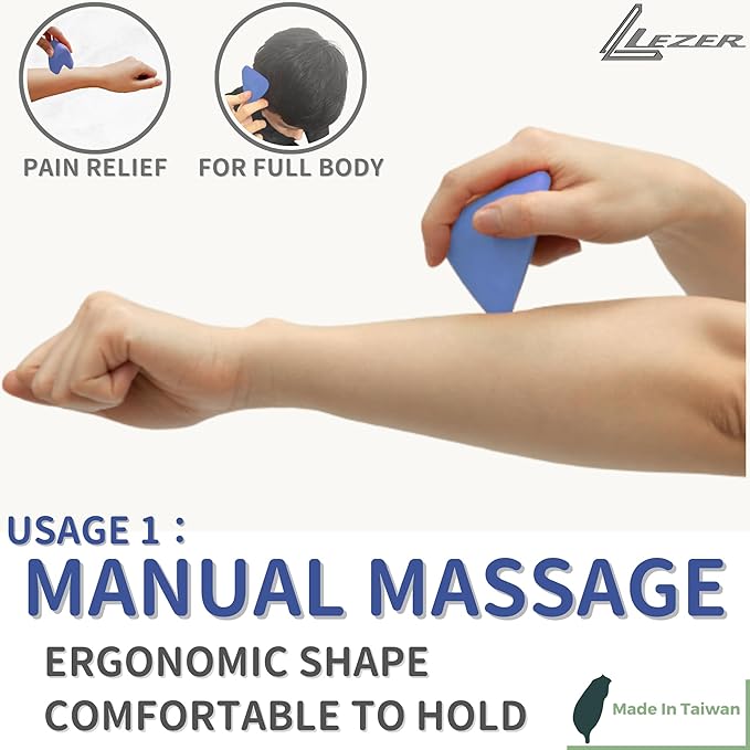 LEZER Trigger Massage Point, Manual Massage Ball, Muscle Knots Relief Tool - Image 3