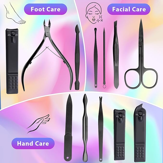 CGBE Nail Clippers Set, Manicure Set Pedicure kit - Image 7