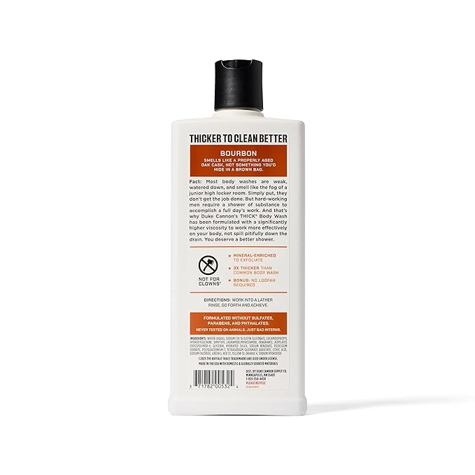 Duke Cannon Supply Co. Thick High Viscosity Body Wash - Image 8