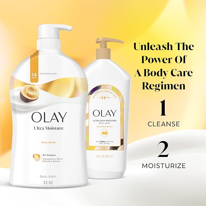 Olay Body Wash for Women, Ultra Moisture, 24/7 Moisture Barrier Repair - Image 8
