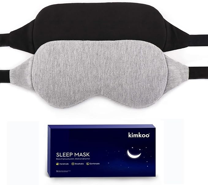 Sleep Mask-Eye Mask for Sleeping, Sleeping Mask Blocking Out Light Perfectly by kimkoo