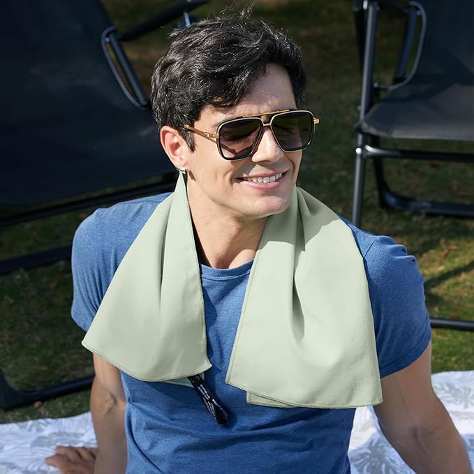 Rainleaf Microfiber Towel Perfect Travel & Gym & Camping Towel. Quick Dry - Image 6
