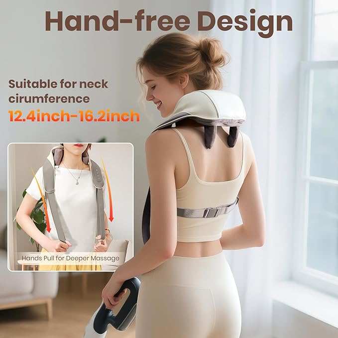 Neck and Shoulder Massager, 6D Neck Massager - Image 5