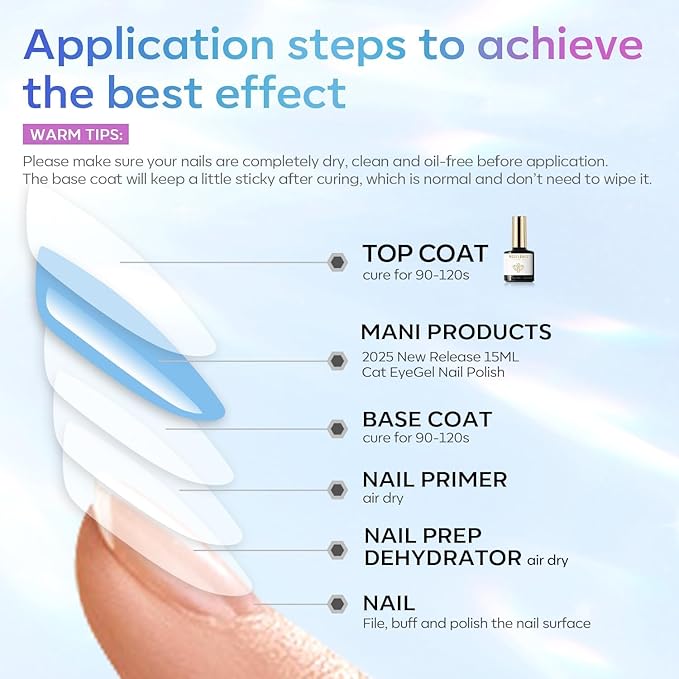 modelones Gel Top Coat, Acrylic Nails Soak Off Nail Lamp Nail Art Home and - Image 8