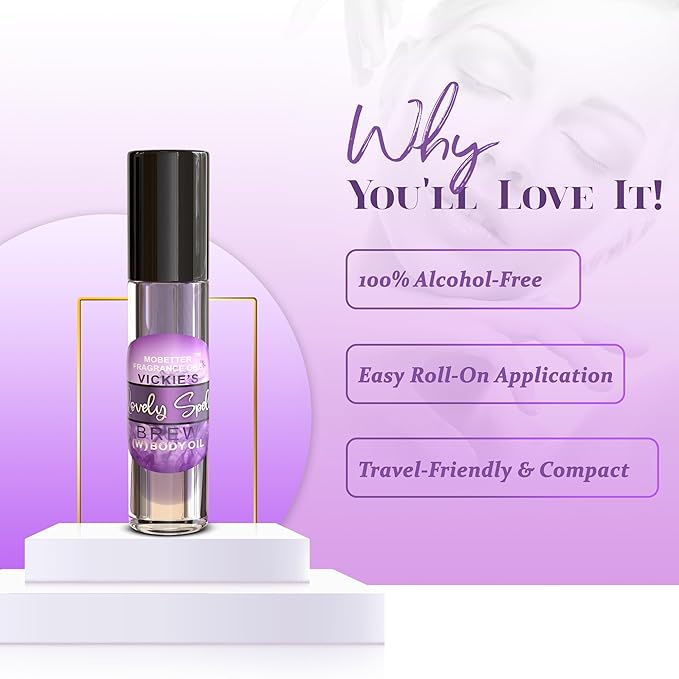 MOBETTER FRAGRANCE OILS Vickies Lovely Spell Brew Perfume Women Body Oil 10ml - Image 3