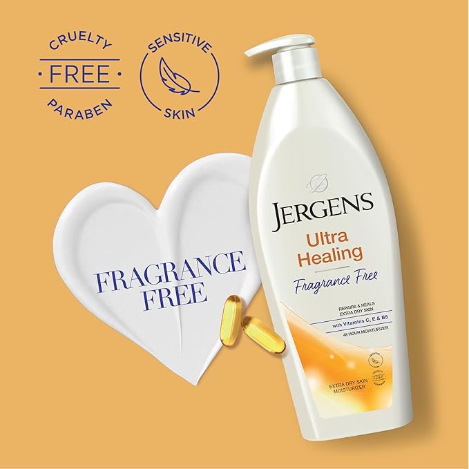 Jergens Ultra Healing Dry Skin Lotion, Hand and Body Moisturizer - Image 3