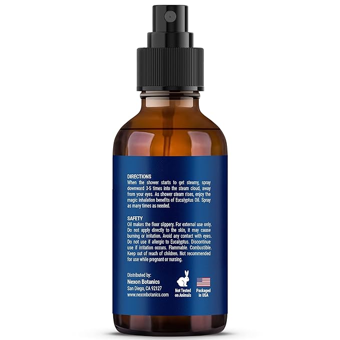 Eucalyptus & Lavender Shower Steamer Spray 2 fl oz - Image 7