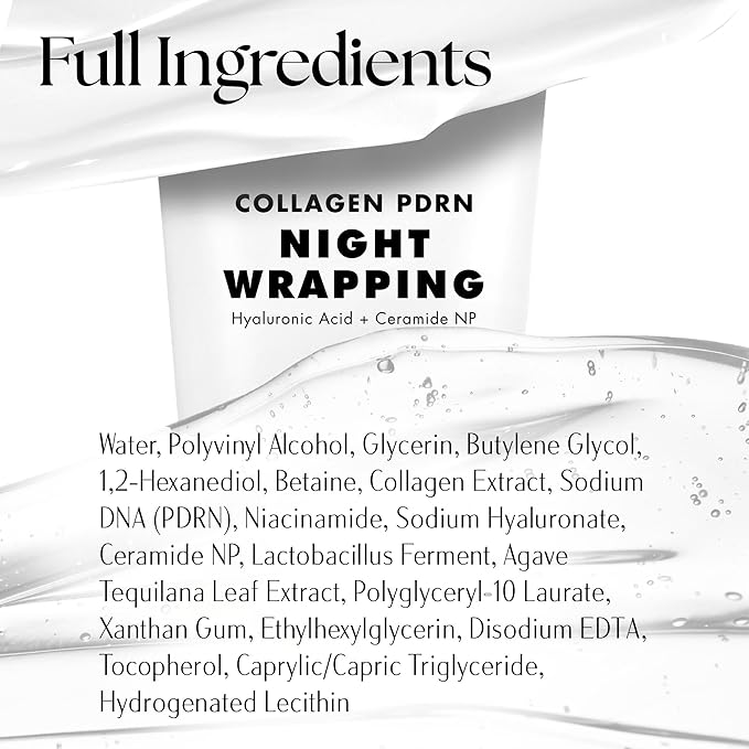 Clinical Resolution PDRN Collagen Night Wrapping Mask, All-In-One Nourish - Image 10