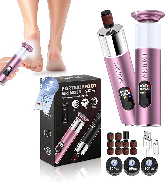 Electric Foot Callus Remover, Rechargeable Electric Callus Remover by Unknown