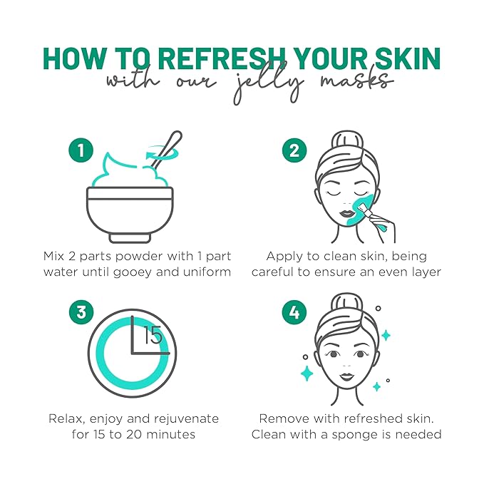 BRÜUN Peel-Off Peppermint Jelly Mask - Image 4