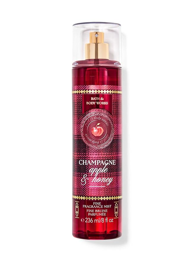 Bath & Body Works Champagne Apple & Honey Fine Body Fragrance Mist 8 Fluid Ounce by BathBodyWorks
