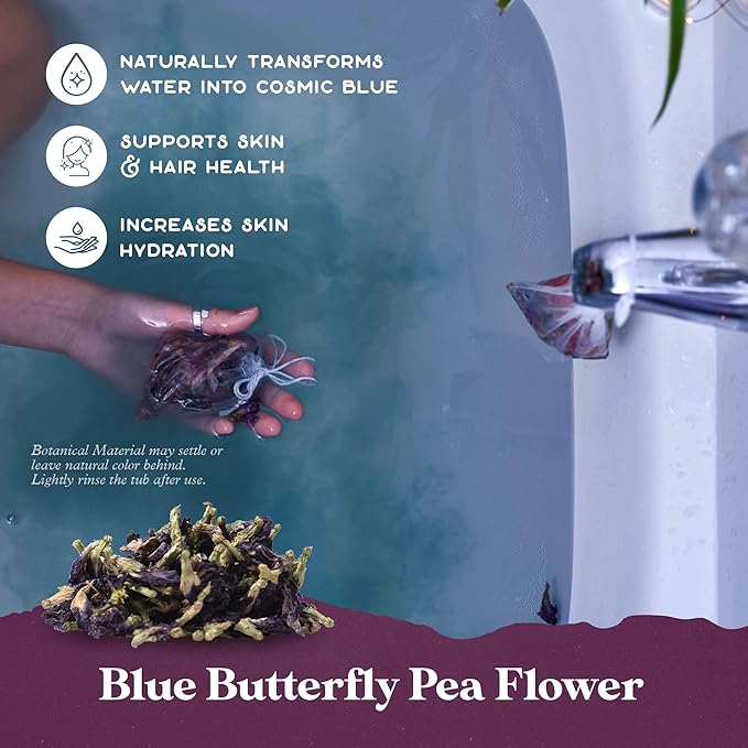 Astral Blend Bath Tea by Purple Canyon | 3 Purifying Bath Soaks - Image 5