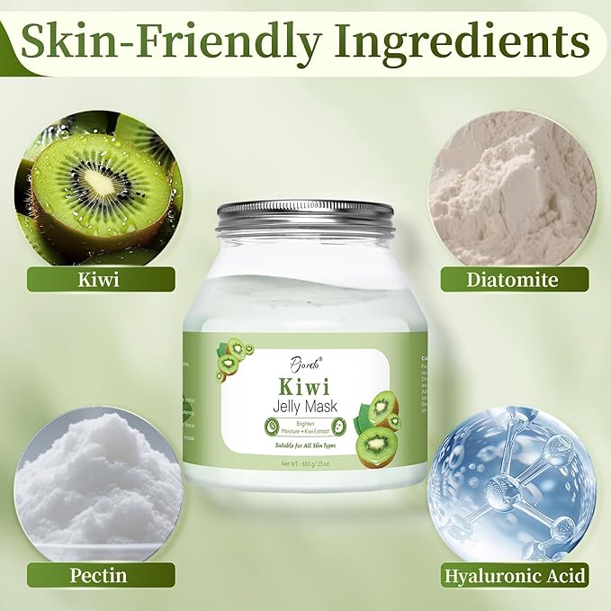 Pjordo Powder Jelly Mask for Facials Professional, Peel Off Facial Mask for - Image 2