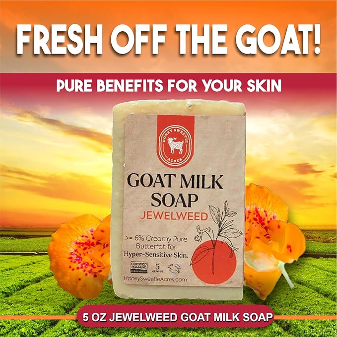 Honey Sweetie Acres Fresh Off The Goat All Natural Moisturizing 5 Oz Bar Of - Image 2