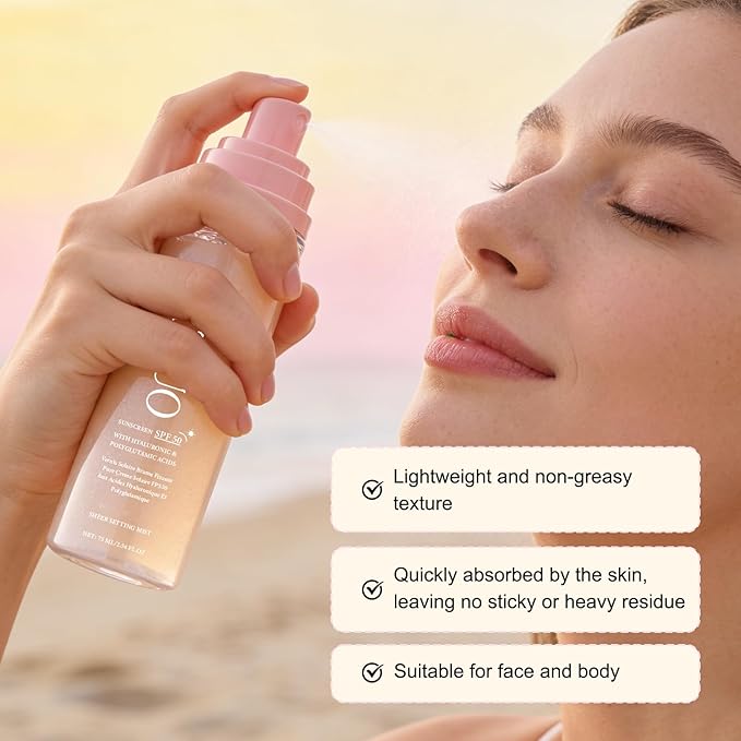 SPF Setting Spray for Face & Body - Image 4