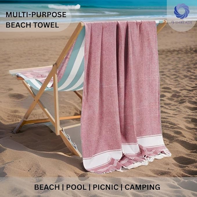 Cotton Turkish Beach Towel - Image 2