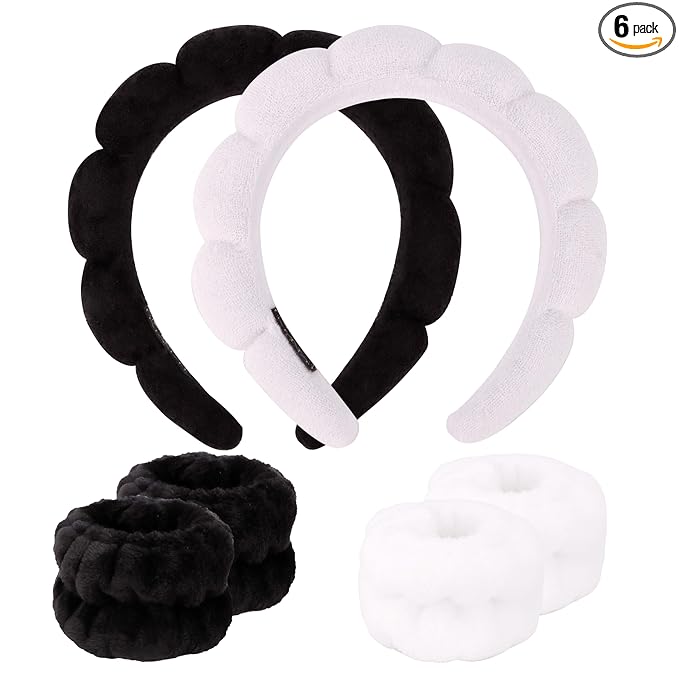 SPA Headbands for Washing Face Makeup Headbands by AOPRIE