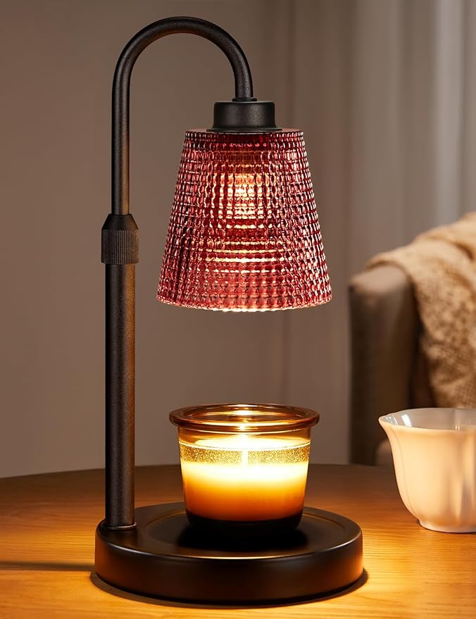 Innqoo Pomegranate Red Candle Warmer Lamp by Innqoo