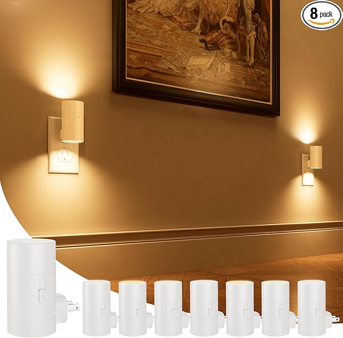 NIORSUN Night Lights Plug into Wall, Dimmable by NIORSUN