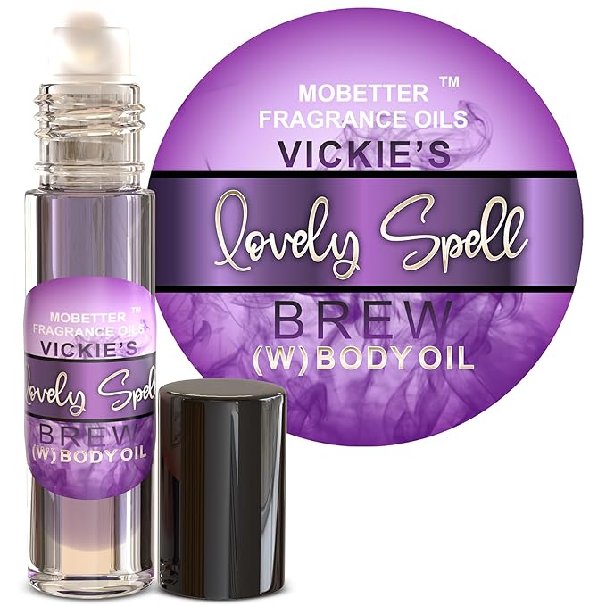 MOBETTER FRAGRANCE OILS Vickies Lovely Spell Brew Perfume Women Body Oil 10ml by MOBETTERFRAGRANCEOILS