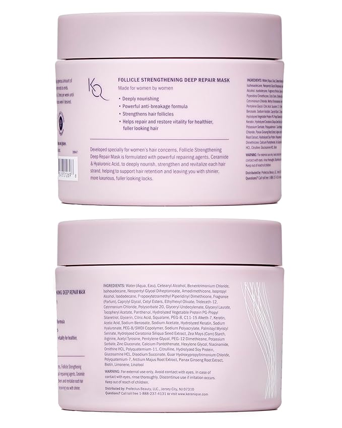 Keranique Hair Mask for Dry, Damaged & Thinning Hair – Deep Repair & Hydration - Image 8