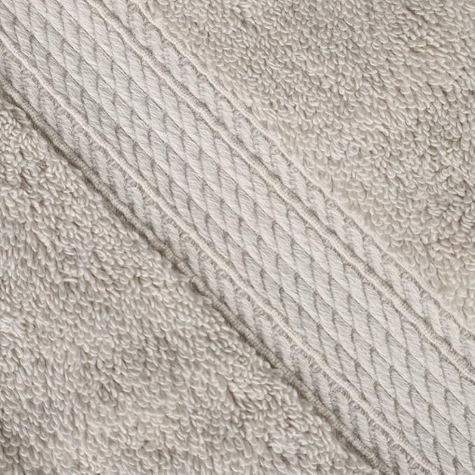 SUPERIOR Egyptian Cotton Pile 3 Piece Towel Set, Includes 1 Bath, 1 Hand - Image 3