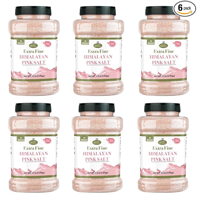 Good Tierra Himalayan Pink Salt in Jar by GoodTierra