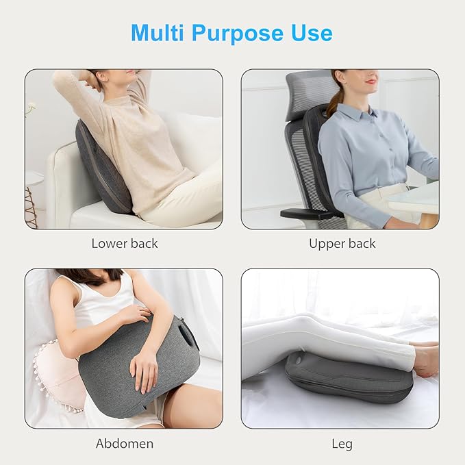 CooCoCo 14"×19" Shiatsu Back Massager - Image 7