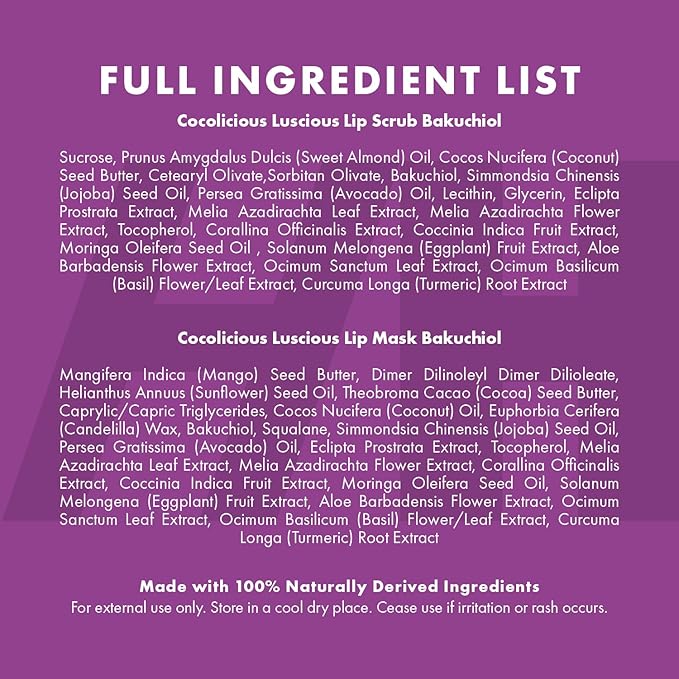 100% Natural Lip Scrub, Vegan Conditioning Coconut Lip Exfoliator - Image 6