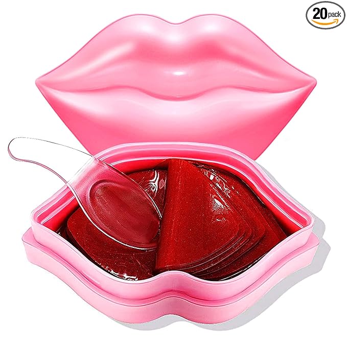 20Pcs Moisturizing/Plumping Lip Mask, Restores Moisture Mask by Miniling