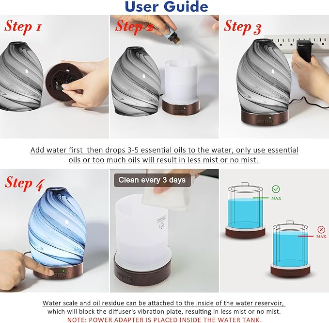 Essential Oil Diffuser Diffuser -Aromatherapy Diffuser - Image 7