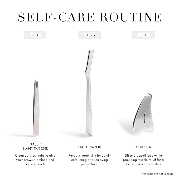 Tweezerman Stainless Steel Gua Sha Massager - Image 5