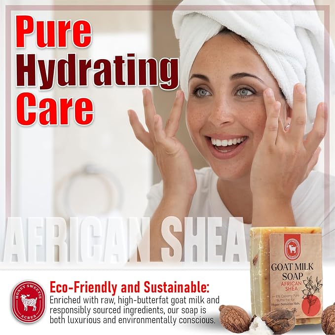 Honey Sweetie Acres African Shea Goat Milk Soap - Image 4