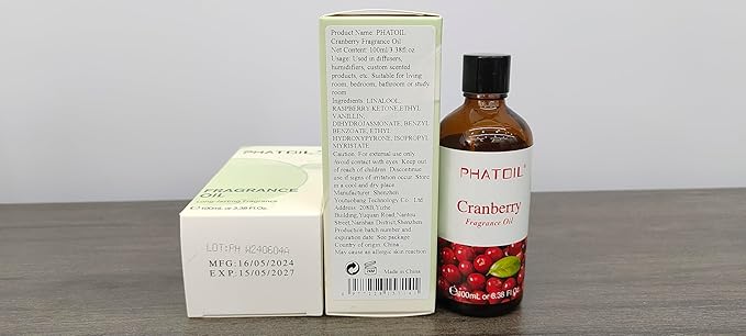 PHATOIL 3.38FL.OZ Cranberry Fragrance Oils - Image 8