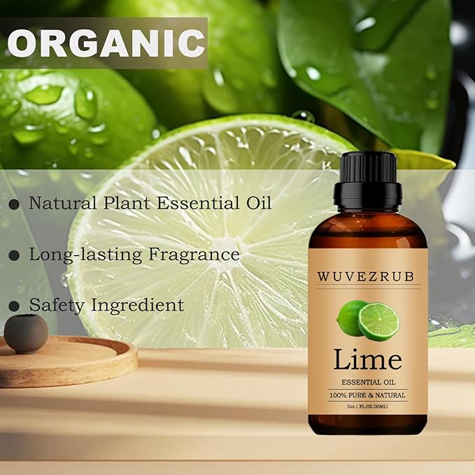 Lime Essential Oils, 30ML Pure and Natural Essential Oil - Image 4