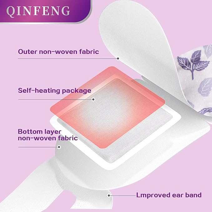18 Packs Steam Eye Mask for Dry Eyes Self Heating Masks Cornea Care Rest - Image 3