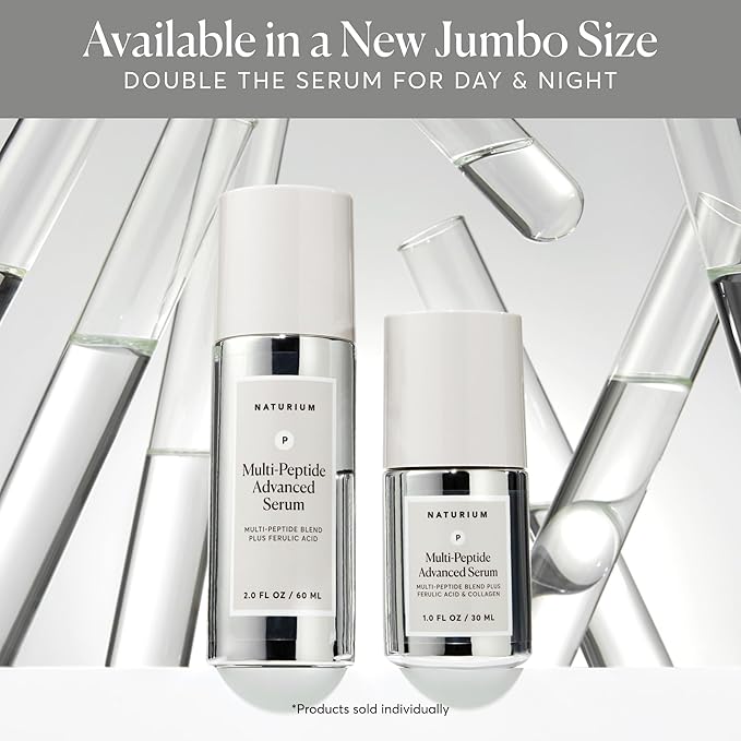 Naturium Multi-Peptide Advanced Serum Jumbo, Firming & Smoothing Face Serum - Image 4
