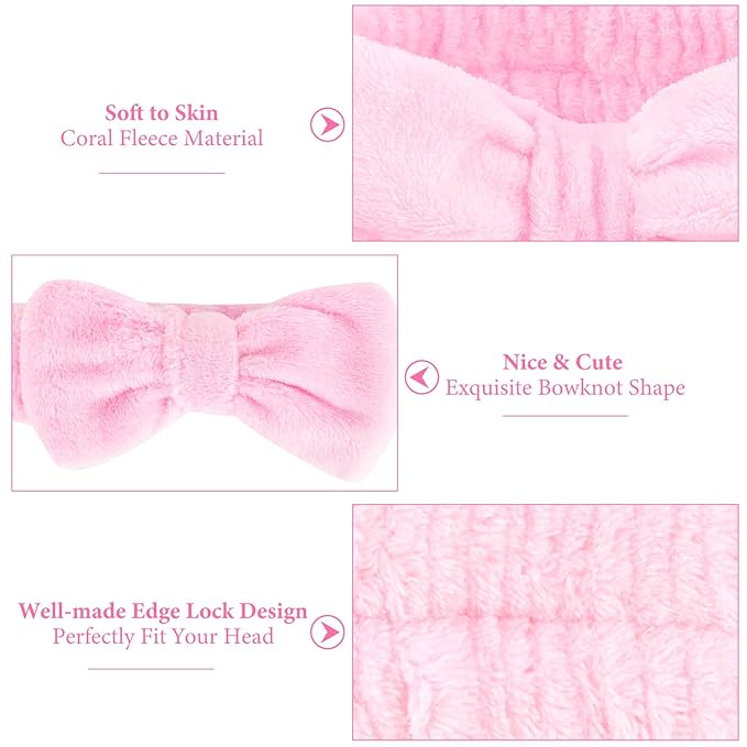 Ondder Skincare Headband for Washing Face Spa Makeup Face Wash Headband Skin - Image 2
