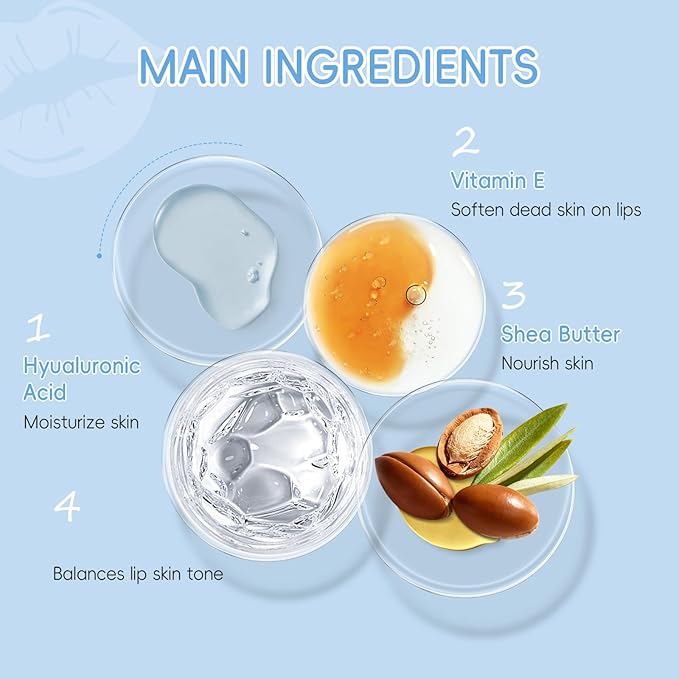 AKARY Milk Hydrating Lip Mask Gels - Image 5