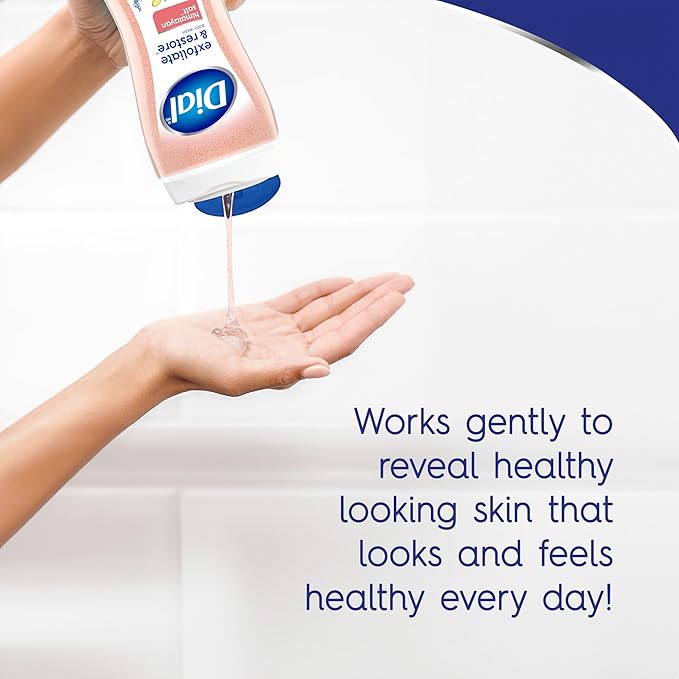 Dial Body Wash, Exfoliate & Restore Himalayan Salt, 16 Fl Oz, Hydraclean - Image 4