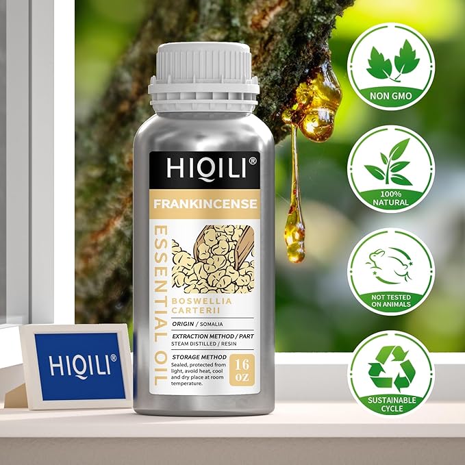 HIQILI 16 Fl Oz Frankincense Essential Oil, - Image 7