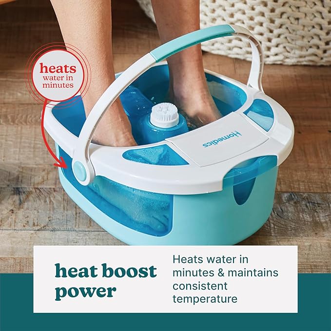 HoMedics Shower Bliss Foot Spa, Shower Massage Water Jets, Pedicure Center - Image 6