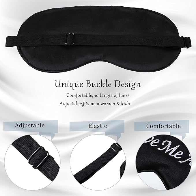 8 Pieces Funny Sleep Mask Silk Eye Mask - Image 4